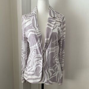 ARMANI EX cotton jersey blazer